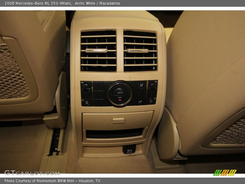 Arctic White / Macadamia 2008 Mercedes-Benz ML 350 4Matic