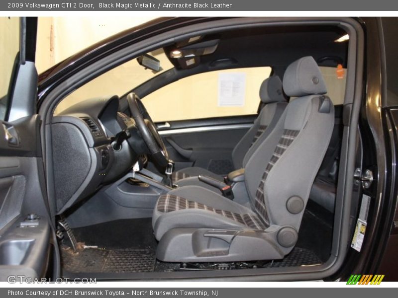 Black Magic Metallic / Anthracite Black Leather 2009 Volkswagen GTI 2 Door