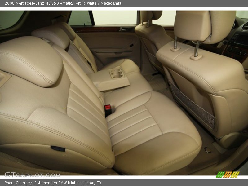 Arctic White / Macadamia 2008 Mercedes-Benz ML 350 4Matic