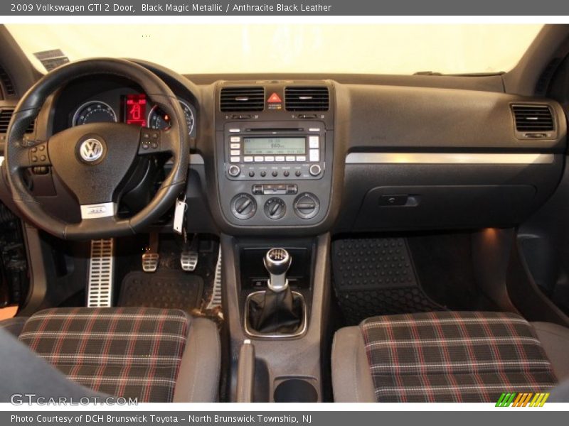 Black Magic Metallic / Anthracite Black Leather 2009 Volkswagen GTI 2 Door