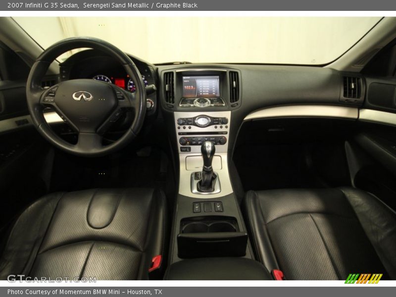 Dashboard of 2007 G 35 Sedan