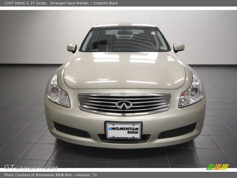 Serengeti Sand Metallic / Graphite Black 2007 Infiniti G 35 Sedan