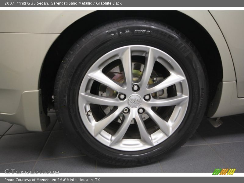  2007 G 35 Sedan Wheel