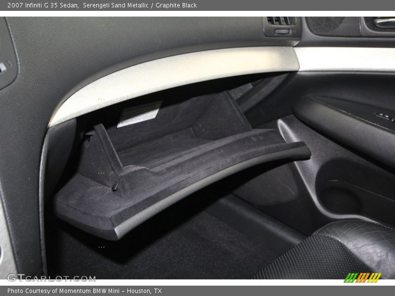 Serengeti Sand Metallic / Graphite Black 2007 Infiniti G 35 Sedan