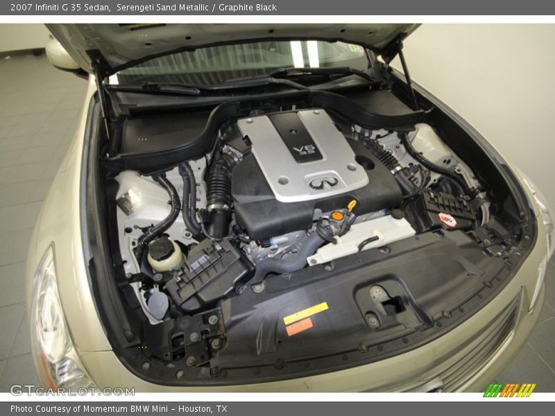 Serengeti Sand Metallic / Graphite Black 2007 Infiniti G 35 Sedan