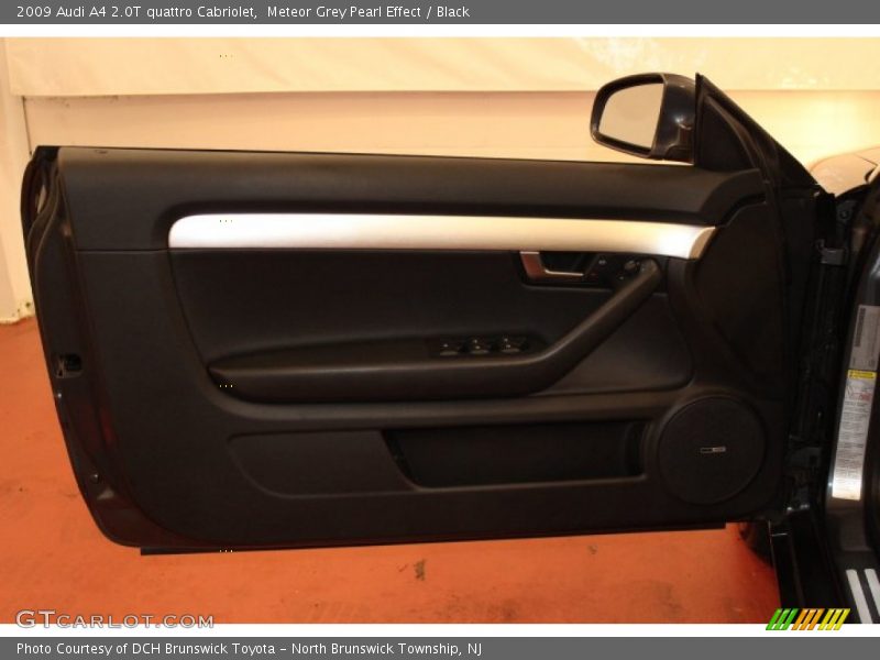 Meteor Grey Pearl Effect / Black 2009 Audi A4 2.0T quattro Cabriolet