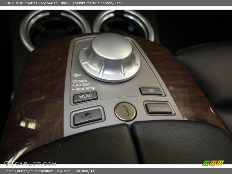 Controls of 2004 7 Series 745i Sedan