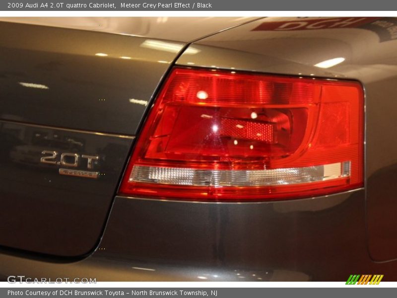 Meteor Grey Pearl Effect / Black 2009 Audi A4 2.0T quattro Cabriolet