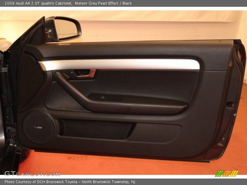 Meteor Grey Pearl Effect / Black 2009 Audi A4 2.0T quattro Cabriolet