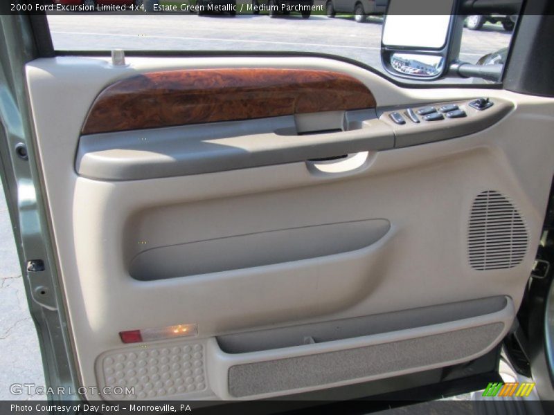 Estate Green Metallic / Medium Parchment 2000 Ford Excursion Limited 4x4