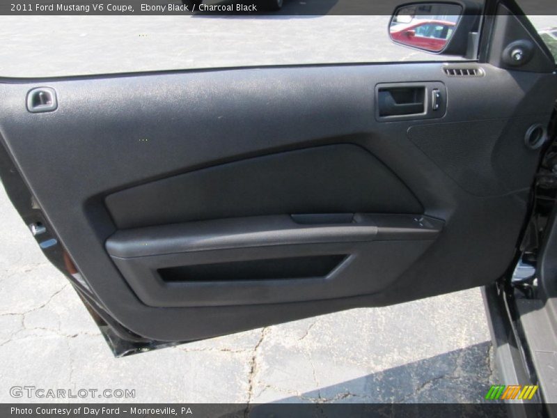 Ebony Black / Charcoal Black 2011 Ford Mustang V6 Coupe
