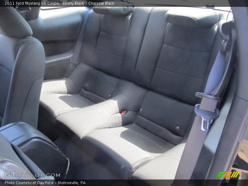 Ebony Black / Charcoal Black 2011 Ford Mustang V6 Coupe