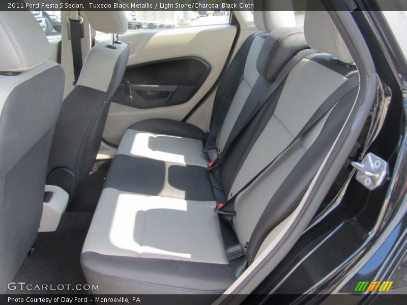Rear Seat of 2011 Fiesta S Sedan