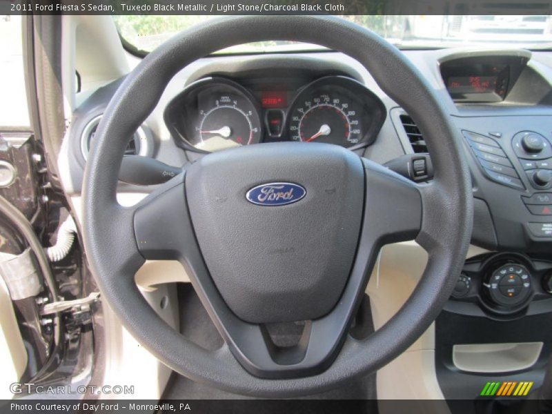  2011 Fiesta S Sedan Steering Wheel