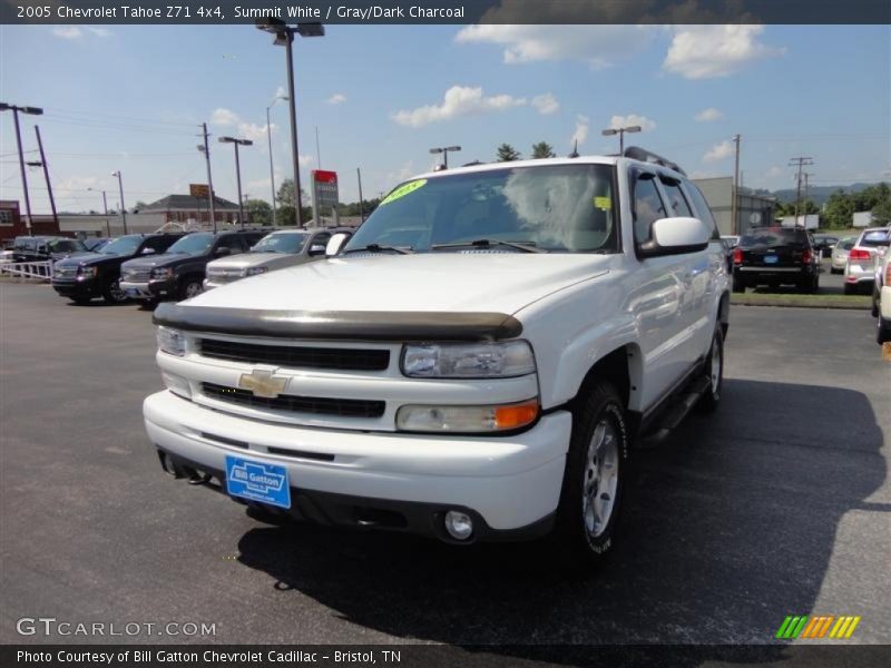 Summit White / Gray/Dark Charcoal 2005 Chevrolet Tahoe Z71 4x4