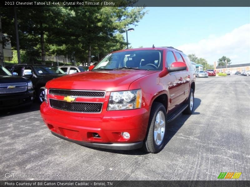 Crystal Red Tintcoat / Ebony 2013 Chevrolet Tahoe LT 4x4