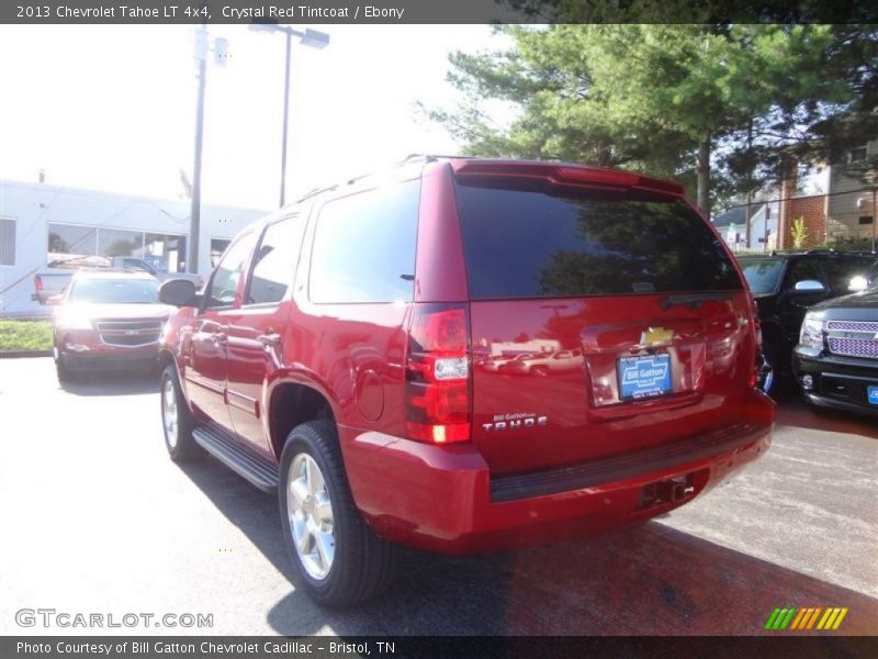 Crystal Red Tintcoat / Ebony 2013 Chevrolet Tahoe LT 4x4