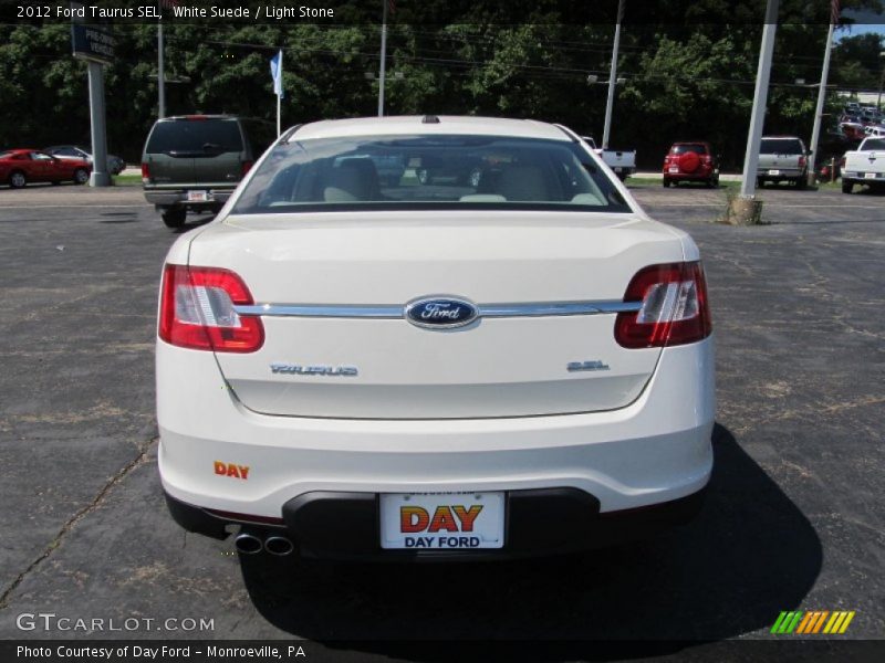 White Suede / Light Stone 2012 Ford Taurus SEL