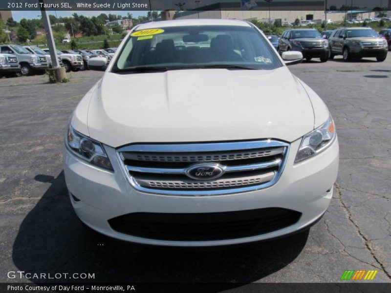 White Suede / Light Stone 2012 Ford Taurus SEL