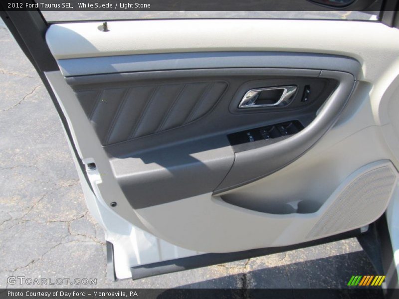 White Suede / Light Stone 2012 Ford Taurus SEL