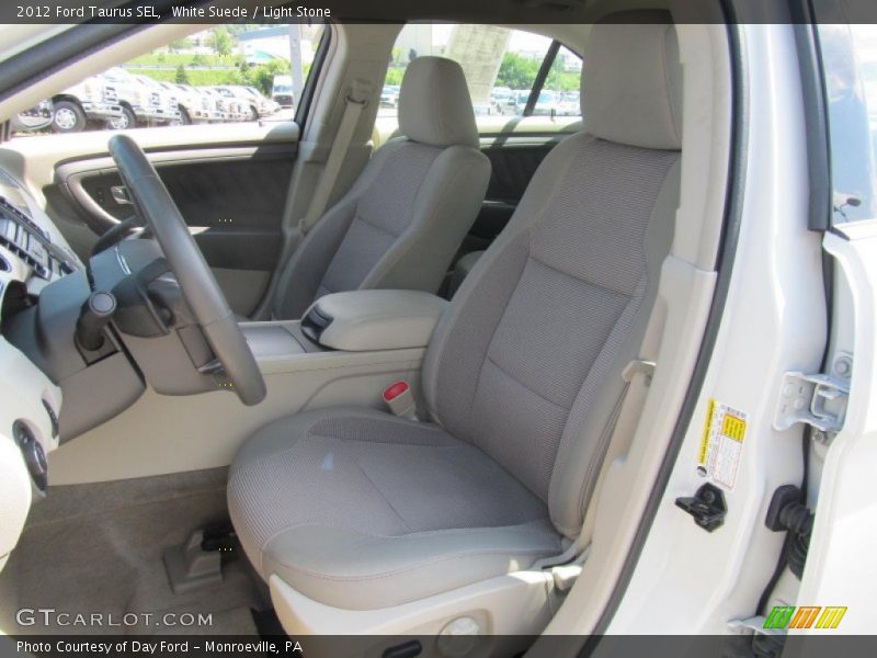 White Suede / Light Stone 2012 Ford Taurus SEL