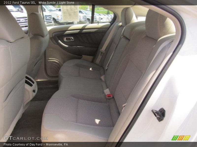 White Suede / Light Stone 2012 Ford Taurus SEL