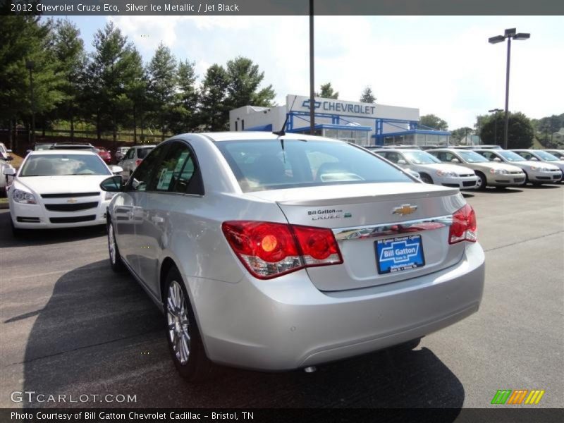 Silver Ice Metallic / Jet Black 2012 Chevrolet Cruze Eco