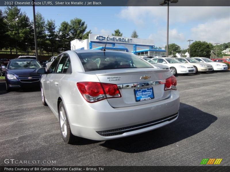 Silver Ice Metallic / Jet Black 2012 Chevrolet Cruze LT/RS