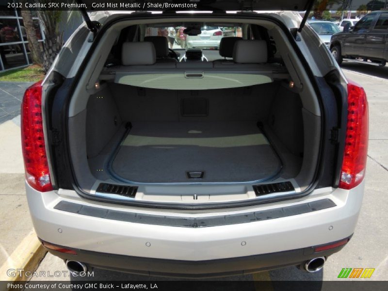 Gold Mist Metallic / Shale/Brownstone 2012 Cadillac SRX Premium