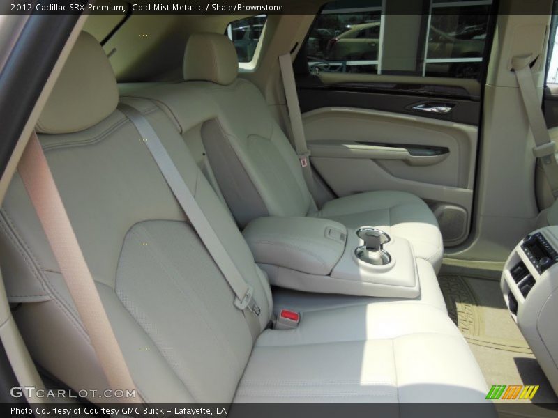 Gold Mist Metallic / Shale/Brownstone 2012 Cadillac SRX Premium