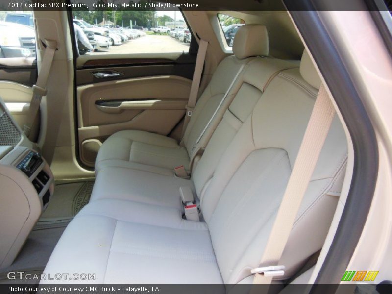 Gold Mist Metallic / Shale/Brownstone 2012 Cadillac SRX Premium