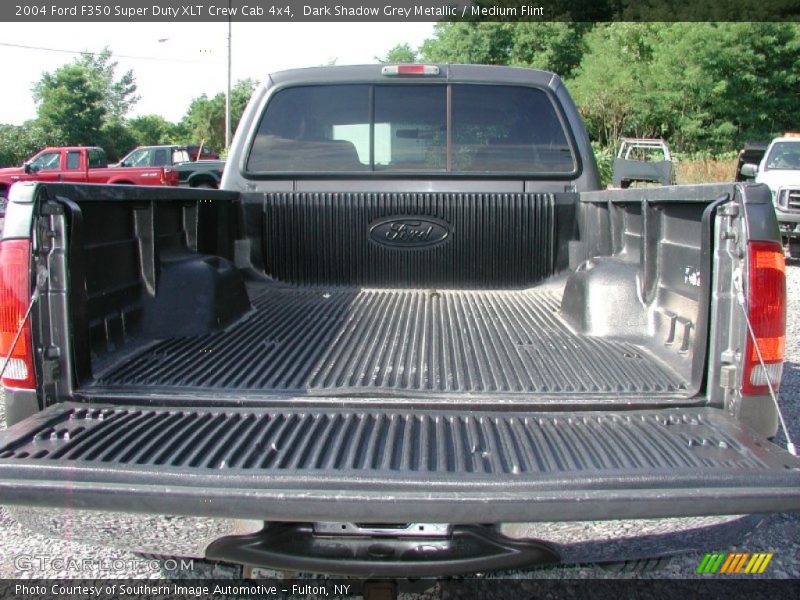 Dark Shadow Grey Metallic / Medium Flint 2004 Ford F350 Super Duty XLT Crew Cab 4x4