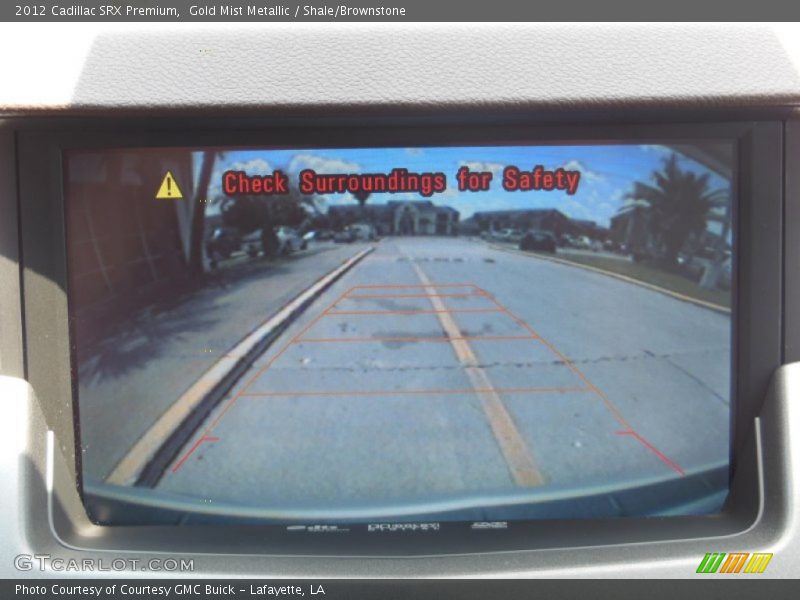 Gold Mist Metallic / Shale/Brownstone 2012 Cadillac SRX Premium