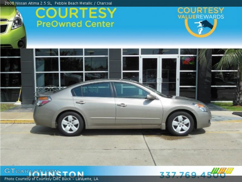 Pebble Beach Metallic / Charcoal 2008 Nissan Altima 2.5 SL