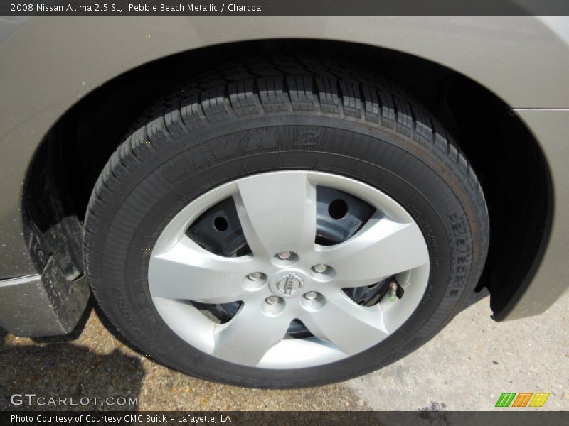 Pebble Beach Metallic / Charcoal 2008 Nissan Altima 2.5 SL