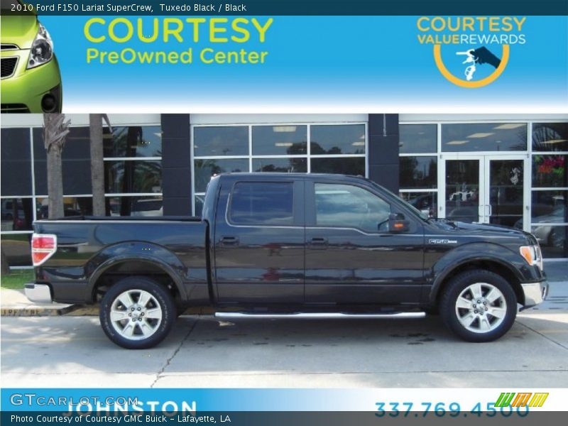 Tuxedo Black / Black 2010 Ford F150 Lariat SuperCrew