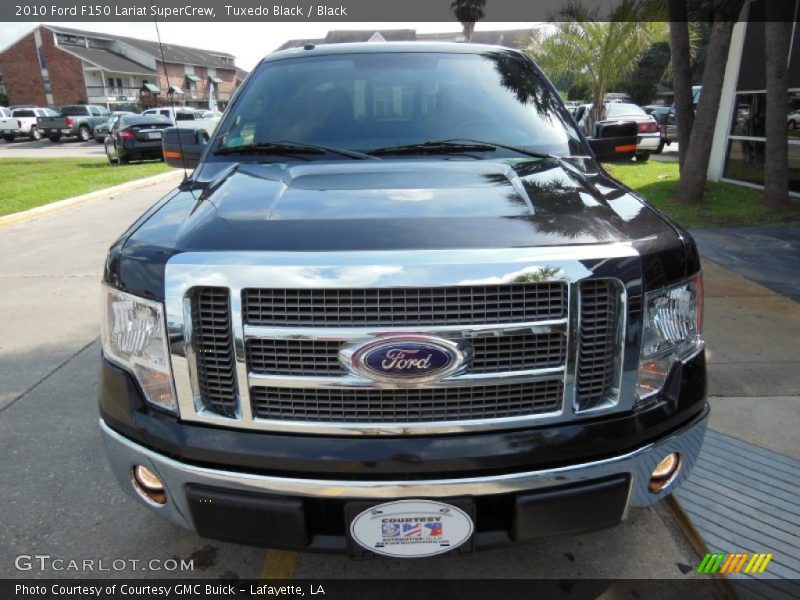 Tuxedo Black / Black 2010 Ford F150 Lariat SuperCrew