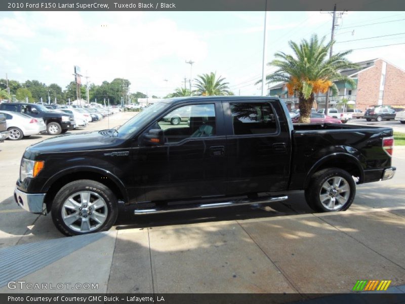 Tuxedo Black / Black 2010 Ford F150 Lariat SuperCrew
