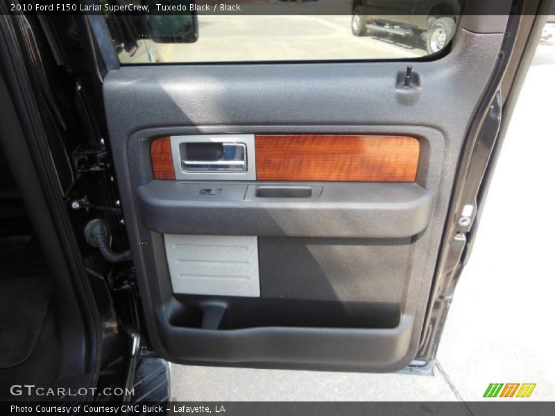 Tuxedo Black / Black 2010 Ford F150 Lariat SuperCrew