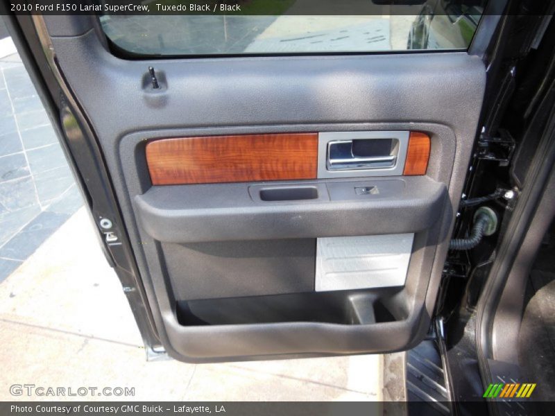 Tuxedo Black / Black 2010 Ford F150 Lariat SuperCrew