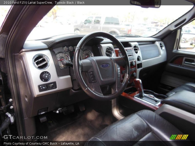 Tuxedo Black / Black 2010 Ford F150 Lariat SuperCrew