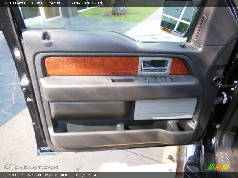 Tuxedo Black / Black 2010 Ford F150 Lariat SuperCrew