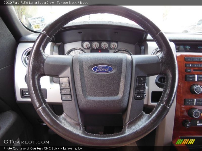 Tuxedo Black / Black 2010 Ford F150 Lariat SuperCrew