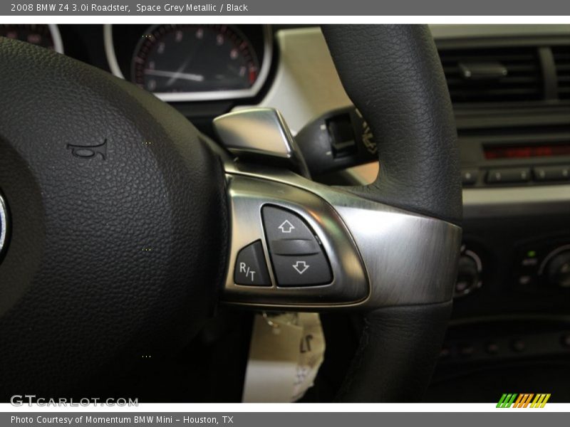 Space Grey Metallic / Black 2008 BMW Z4 3.0i Roadster