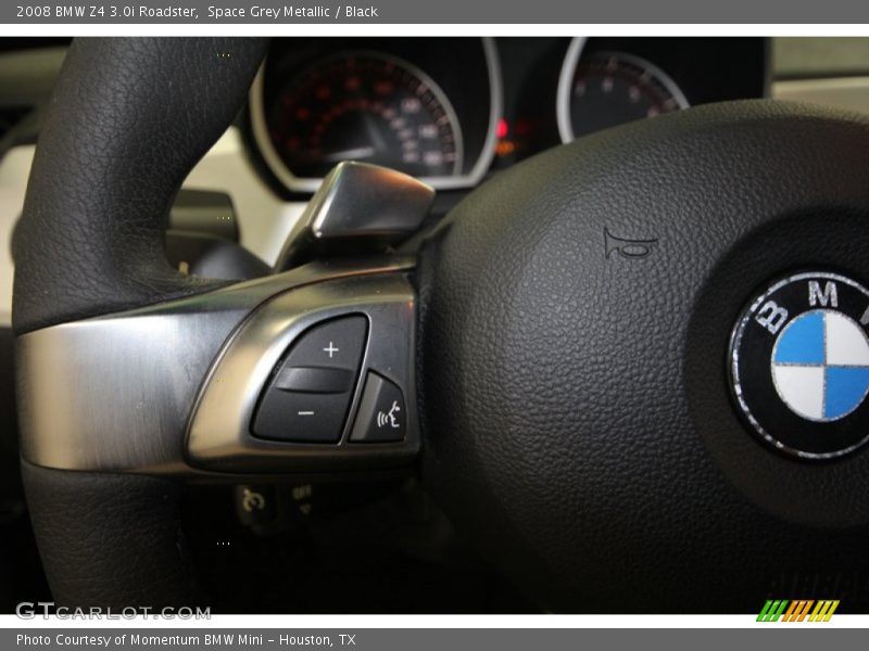 Space Grey Metallic / Black 2008 BMW Z4 3.0i Roadster