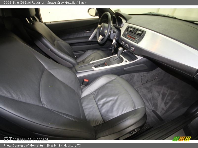 Space Grey Metallic / Black 2008 BMW Z4 3.0i Roadster