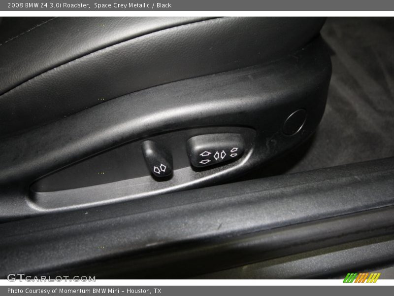 Space Grey Metallic / Black 2008 BMW Z4 3.0i Roadster