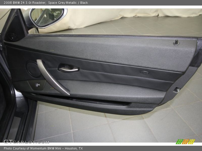Space Grey Metallic / Black 2008 BMW Z4 3.0i Roadster