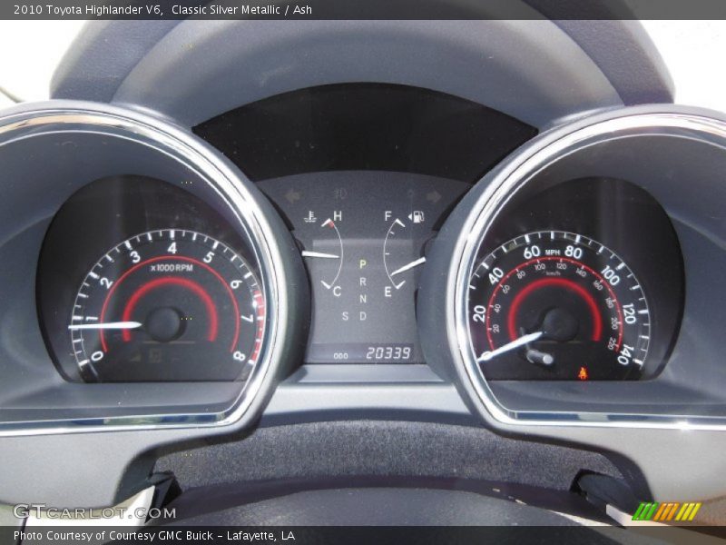 Classic Silver Metallic / Ash 2010 Toyota Highlander V6
