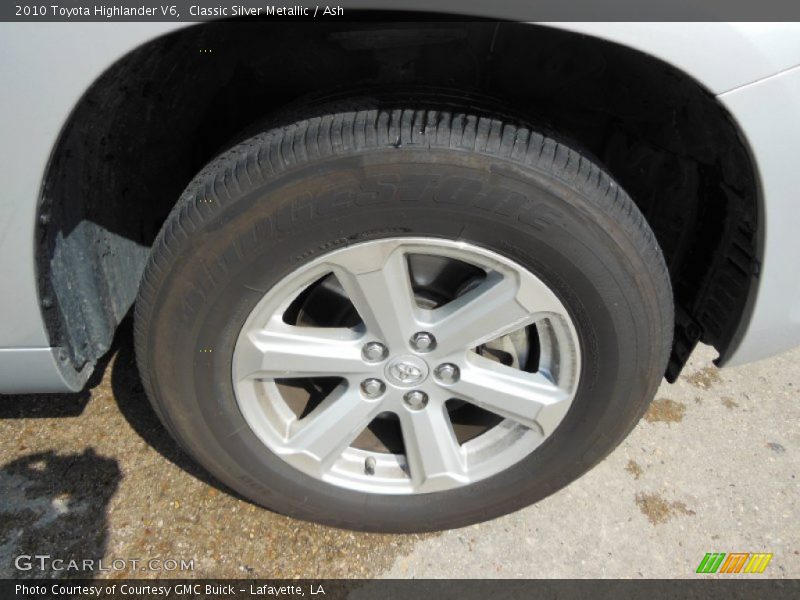 Classic Silver Metallic / Ash 2010 Toyota Highlander V6